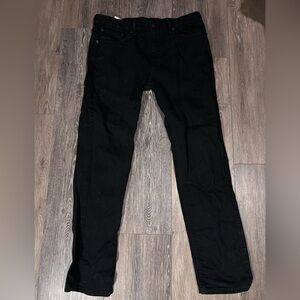 Levi's Black Slim Straight Jeans